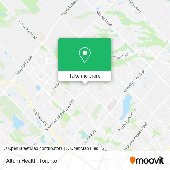 Altum Health map