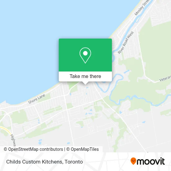 Childs Custom Kitchens map