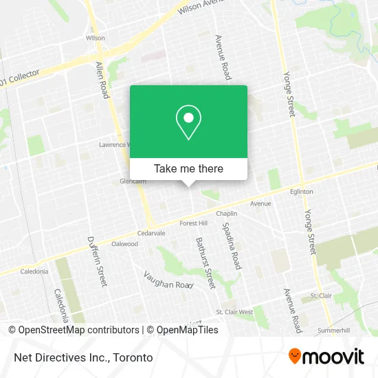 Net Directives Inc. map