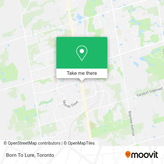 Born To Lure map