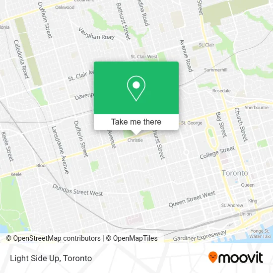 Light Side Up map
