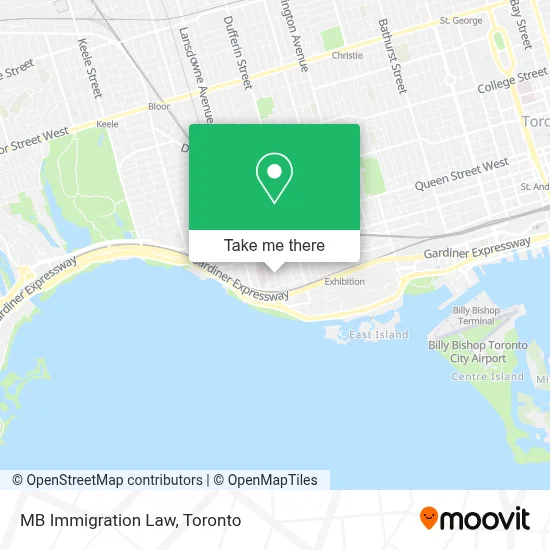 MB Immigration Law map