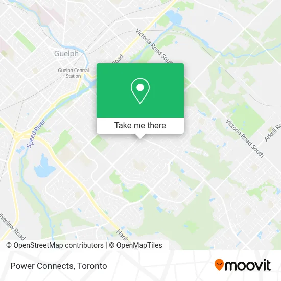Power Connects map