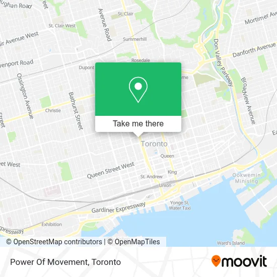 Power Of Movement map