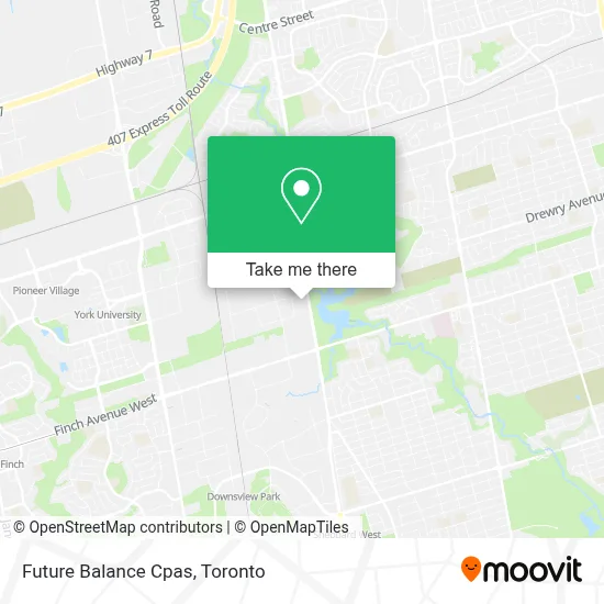 Future Balance Cpas map