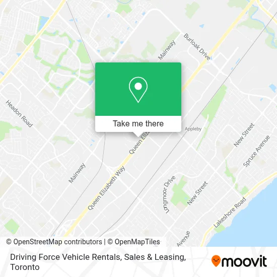 Driving Force Vehicle Rentals, Sales & Leasing map
