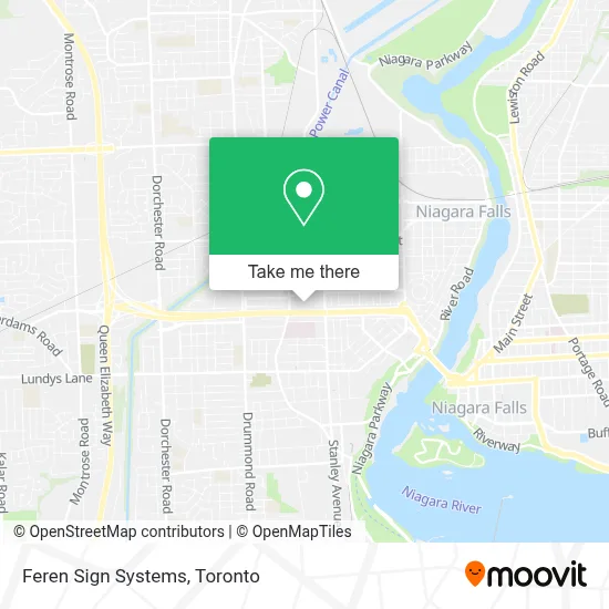 Feren Sign Systems map