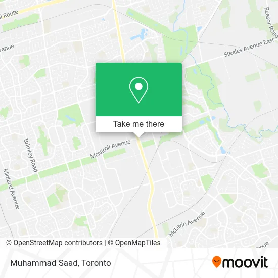 Muhammad Saad map