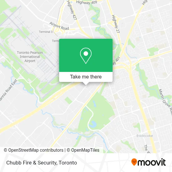 Chubb Fire & Security map