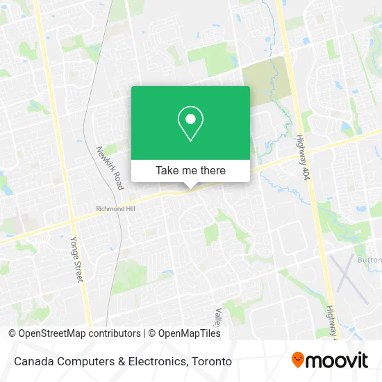 Canada Computers & Electronics map