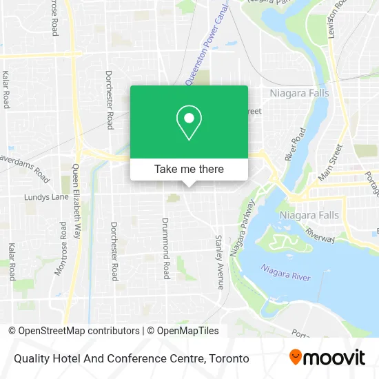 Quality Hotel And Conference Centre map