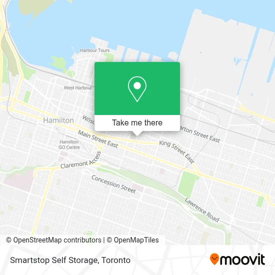 Smartstop Self Storage map