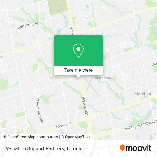 Valuation Support Partners map