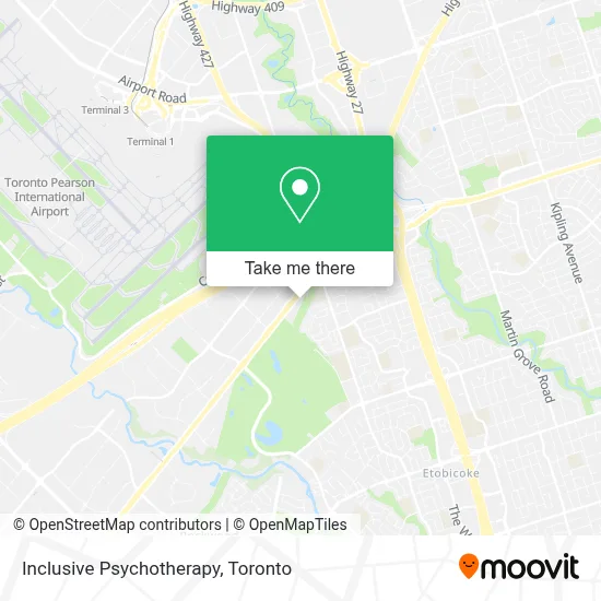 Inclusive Psychotherapy map