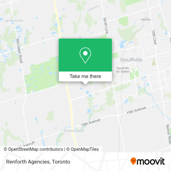 Renforth Agencies map