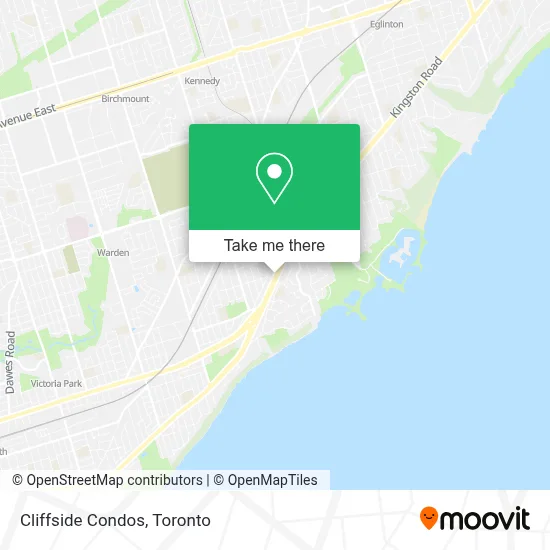 Cliffside Condos map
