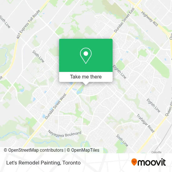 Let's Remodel Painting map