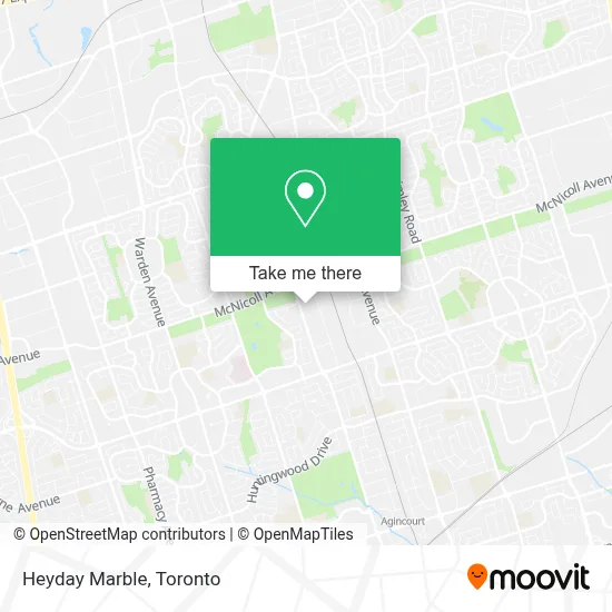 Heyday Marble map