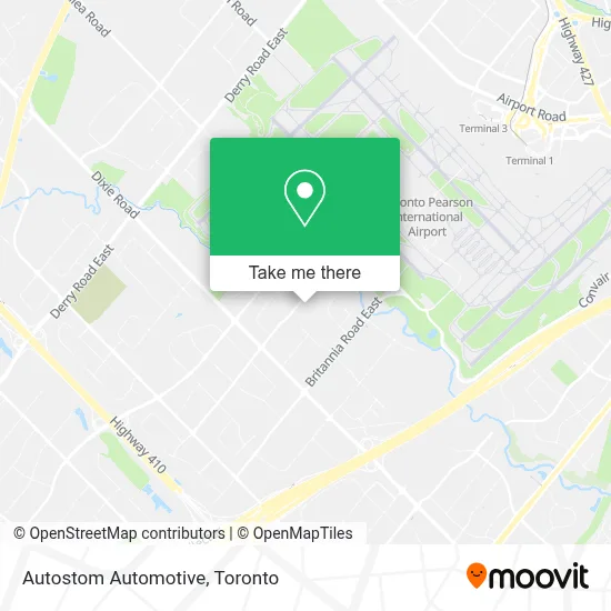 Autostom Automotive map