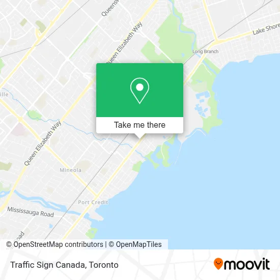 Traffic Sign Canada map