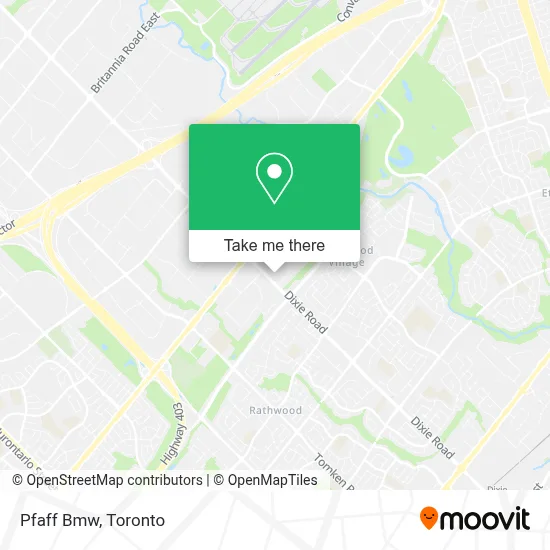 Pfaff Bmw map