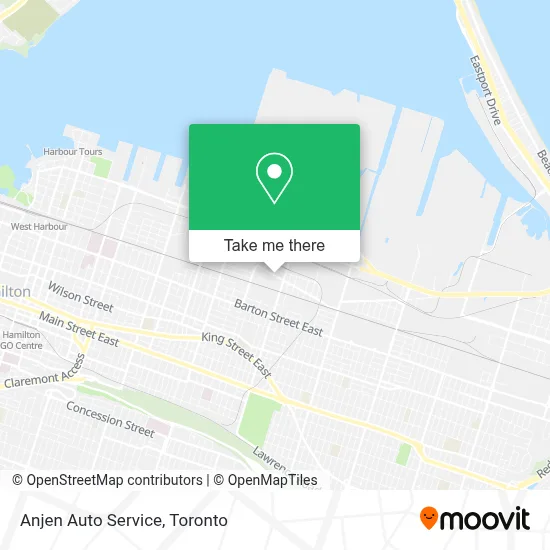 Anjen Auto Service map