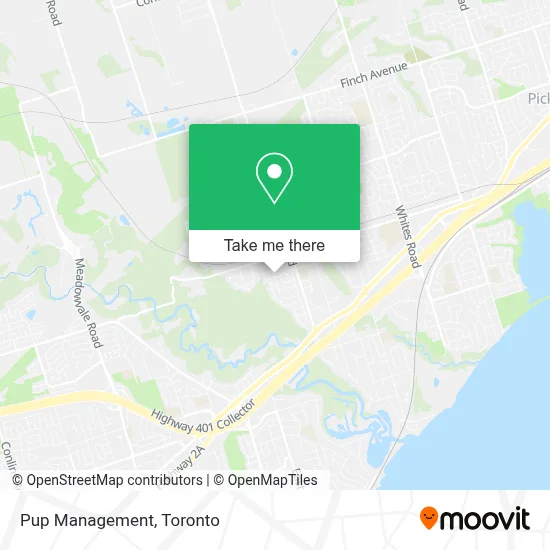 Pup Management map