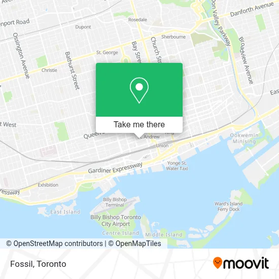 Fossil map
