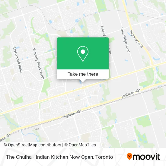 The Chulha - Indian Kitchen Now Open plan