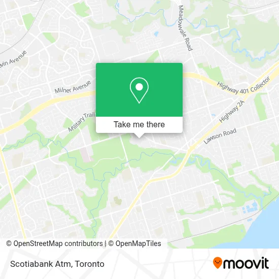 Scotiabank Atm map