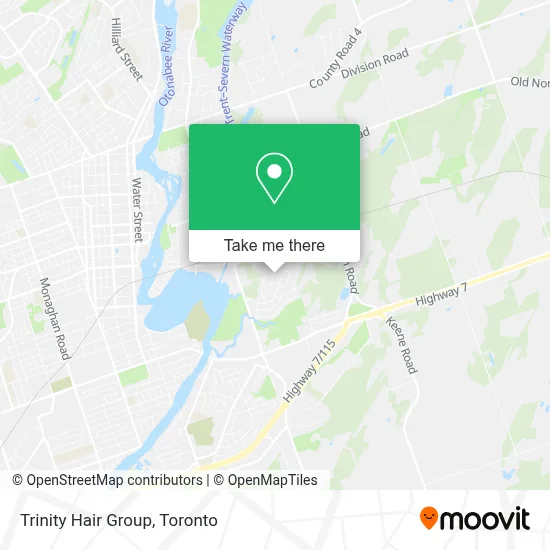 Trinity Hair Group map