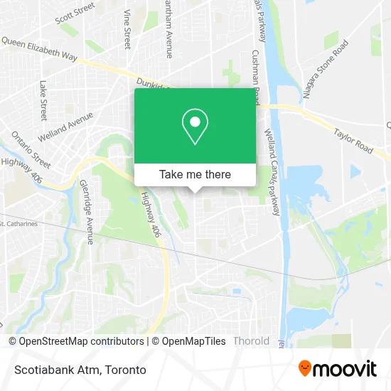 Scotiabank Atm map