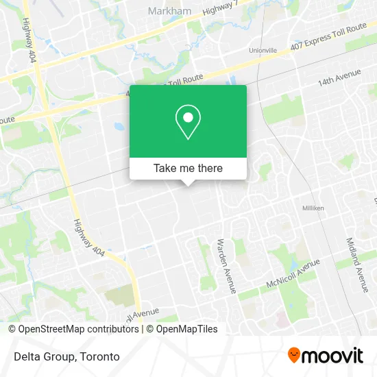 Delta Group map