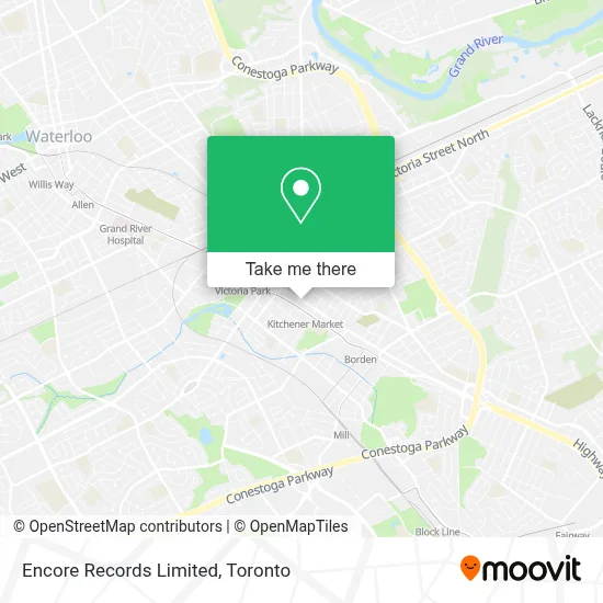 Encore Records Limited map