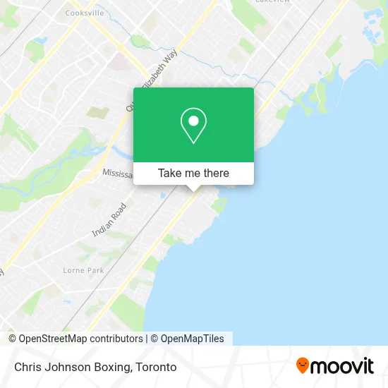 Chris Johnson Boxing map