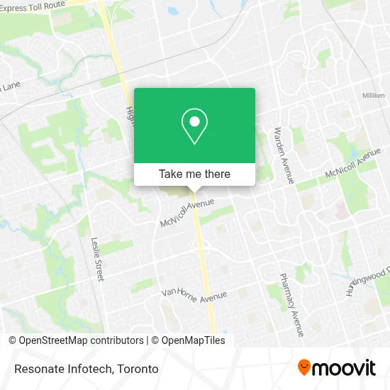 Resonate Infotech map