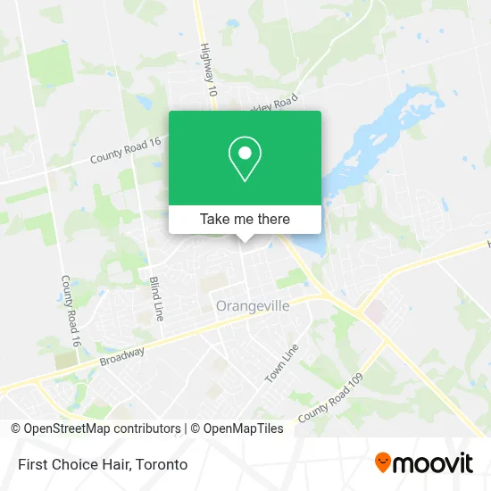 First Choice Hair map