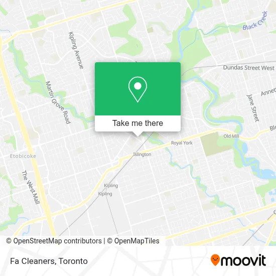 Fa Cleaners map
