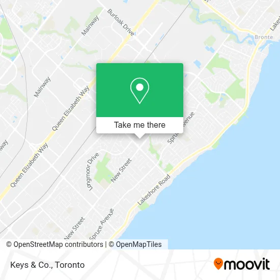 Keys & Co. map