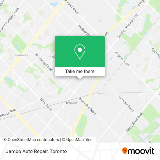 Jambo Auto Repair map
