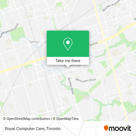 Royal Computer Care map