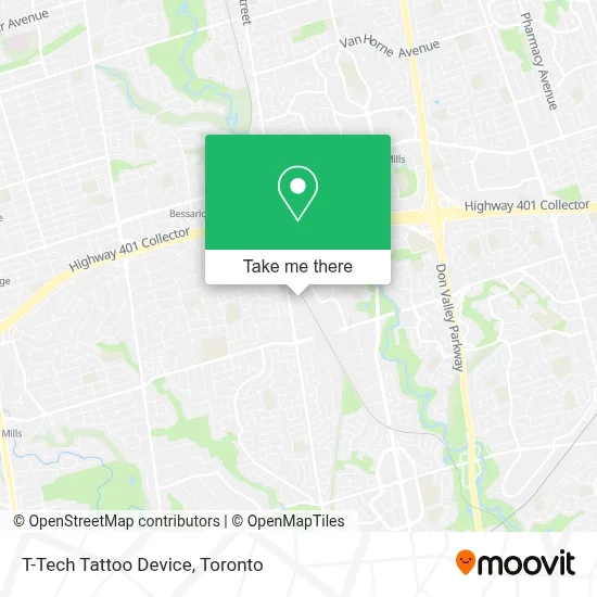 T-Tech Tattoo Device map