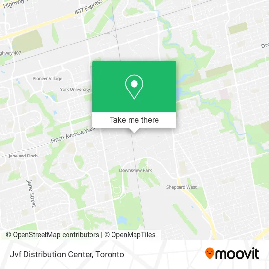 Jvf Distribution Center map
