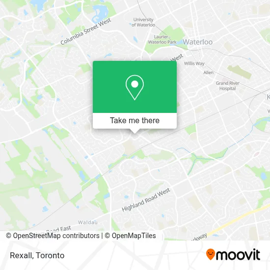 Rexall map