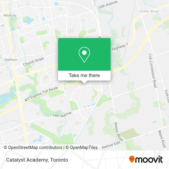 Catalyst Academy map