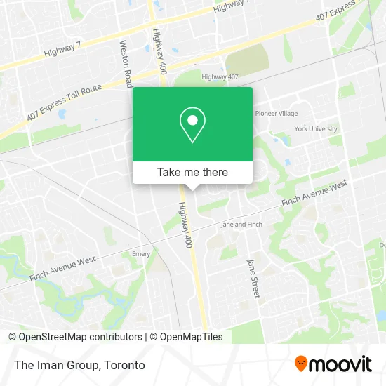 The Iman Group map