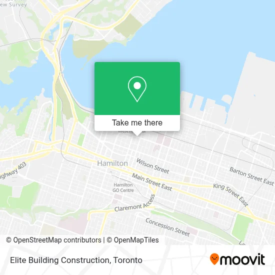 Elite Building Construction map