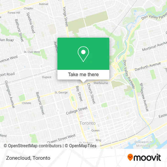 Zonecloud map