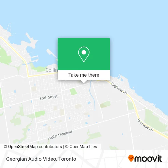Georgian Audio Video map
