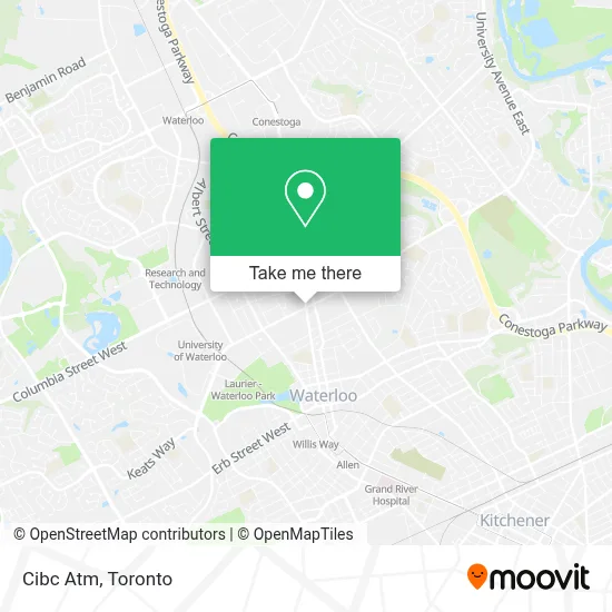 Cibc Atm map